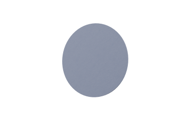 Panneau acoustique pour plafond Julia Beige en PET 12 mm- fixation par câbles pour plafonds durs - rond ou rectangle