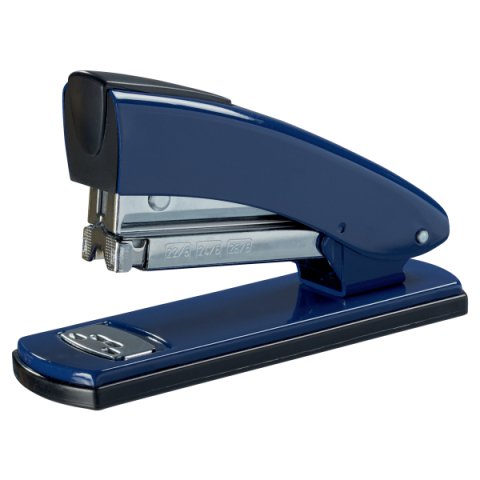 Grapadora metálica de oficina de diseño retro mod. 2001 de Petrus - Azul