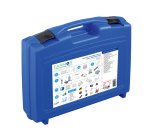 Mallette de secours PPMS (Plan Particulier de Mise en Sureté) avec talkie walkie