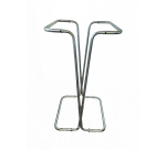 Support sac poubelle en acier galvanisé