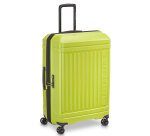 Delsey Lutece - Valise extensible 4 doubles roues - 75 cm citron vert
