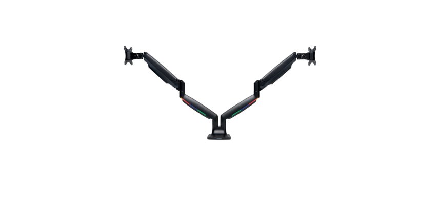 Brazo dual Kensington Smartfit® OneTouch hasta 32", negro
