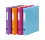 Boîte de classement plastique Viquel Class Doc - Essentiel Recycle - dos 4 cm - couleurs assorties