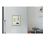 Mini pizarra magnética Nobo con marco de color 216x280 mm