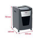 Rexel Momentum Extra XP514+ Destructora de papel de micro corte sin atascos