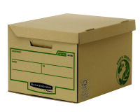 Pack de 10 Contenedores de archivos para A4 Fellowes con tapa fija con montaje manual