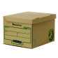 Pack de 10 Contenedores de archivos para A4 Fellowes con tapa fija con montaje manual