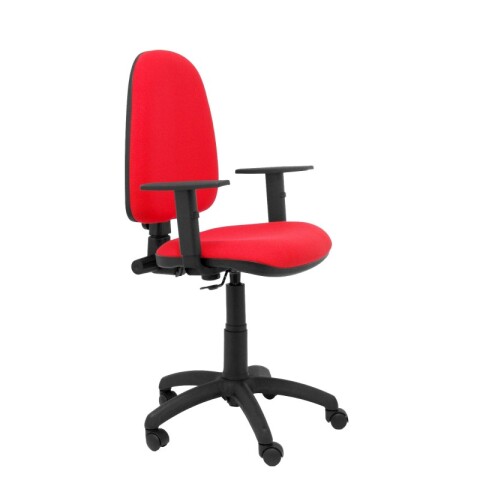 Ayna brazos regulables tapizado - Rojo