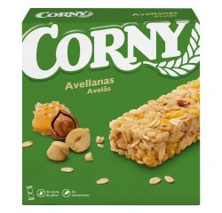 Barritas Corny Avellana 25 g - Caja 6 Unidades