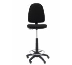 Taburete alto Ayna bali ruedas de parqué