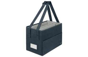 Bolsa de trabajo de tela compacta Leitz para Hot Desking con tapa