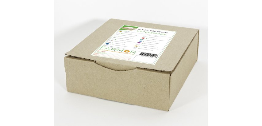 Kit de réassort Multirisques  1 à 5 personnes, pour armoire à pharmacie