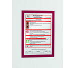 Cadre d'affichage magnétique DURAFRAME, A4