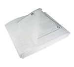 Bâche armée transparente 3 x 4 m – 160 g/m² avec œillets