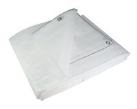 Bâche armée transparente 3 x 4 m – 160 g/m² avec œillets
