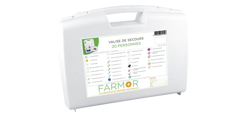 Valise de secours Multirisques 20 personnes