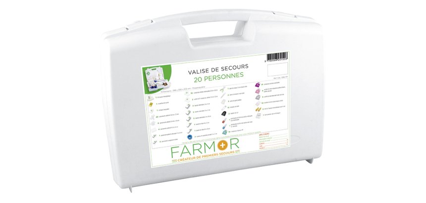 Valise de secours Multirisques 20 personnes