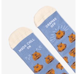 Calcetines "Modo chill on, drama off" talla 42-46