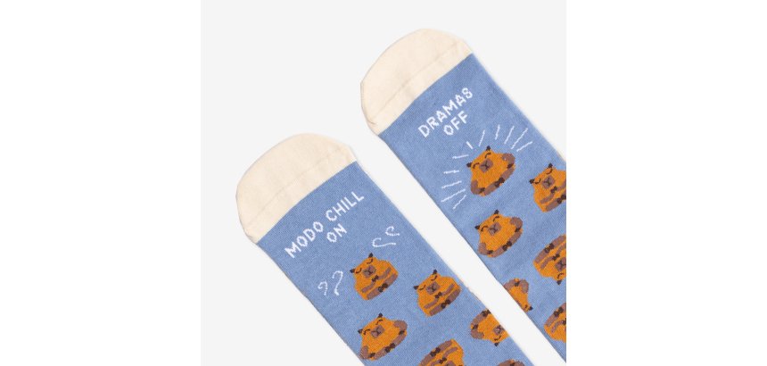 Calcetines "Modo chill on, drama off" talla 42-46