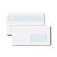 Enveloppe blanche 110 x 220 mm 80 g avec fenêtre 45 x 100 mm - Boîte de 500