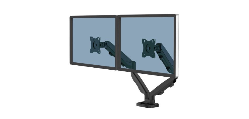 Brazo para monitor doble Eppa™ Negro Fellowes
