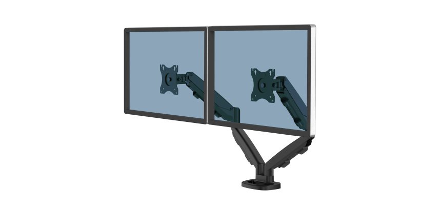 Brazo para monitor doble Eppa™ Negro Fellowes