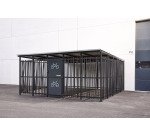 Abri vélo sécurisé Modèle 5x5m Décor Bambou