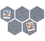 Tablero Hexagonal PET autoadhesivo 10mm (5 unid)