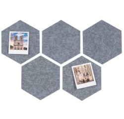 Tablero Hexagonal PET autoadhesivo 10mm (5 unid)