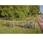 Barrière range vélo en bois Modèle suivant