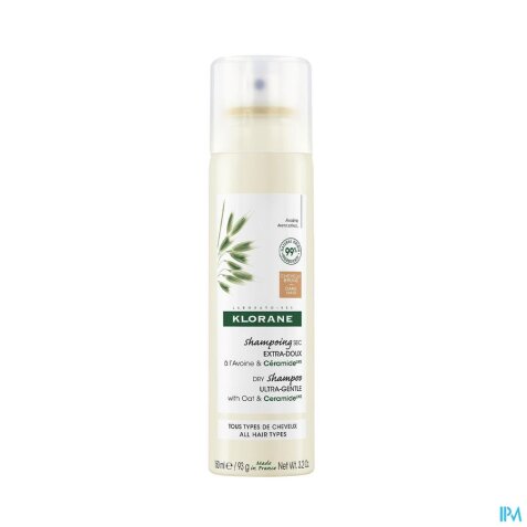 Klorane Shampooing sec extra doux à l'Avoine & Céramide LIKE - Cheveux bruns 150ml