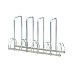 Râtelier 5 vélos avec 4 arceaux pour antivol