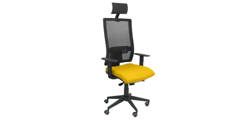 Chaise de bureau HORNA avec têtière