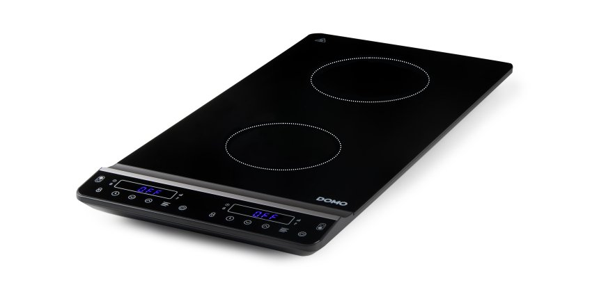 DOMO Plaque de cuisson à induction verticale - 2 feux