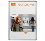 Marco publicitario Nobo de 700 × 1000 mm