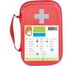 Trousse de secours Longue durée 10 personnes en PU rouge