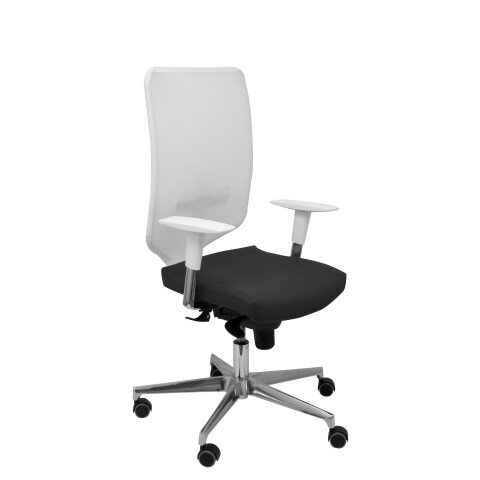 Ossa blanca similpiel - Negro
