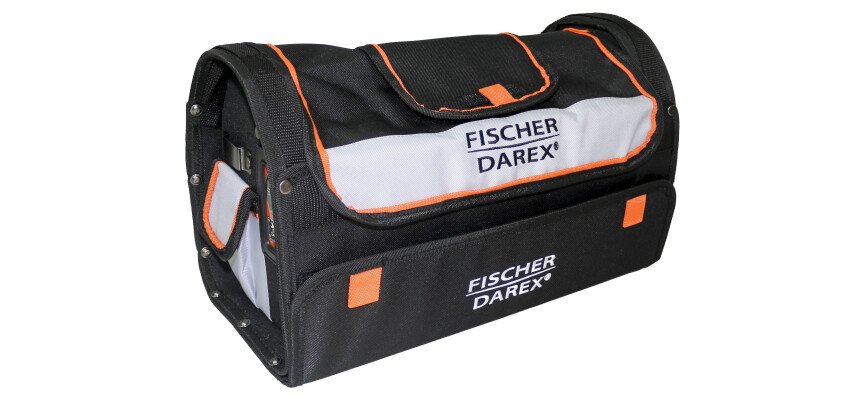 Caisse à outil textile  21l inclus 2 boite a vis - 21 x 42 x 25 cm
