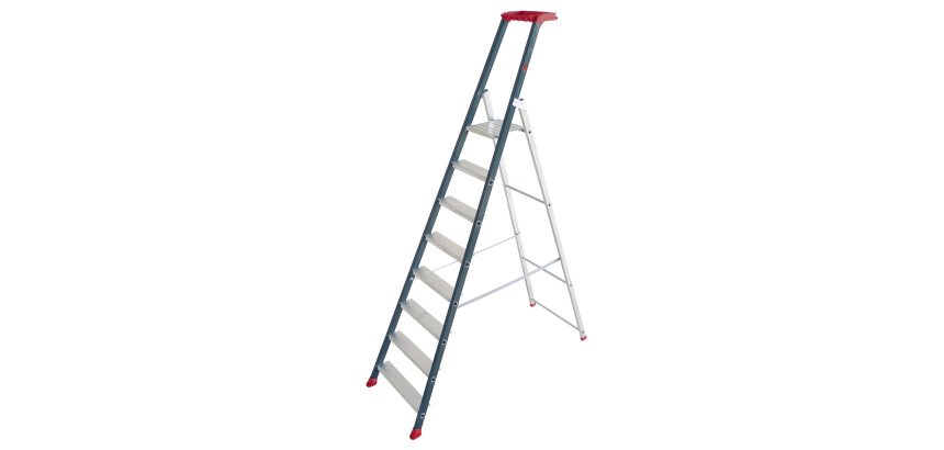 Escabeau professionnel 8 marches "Prolux plus"