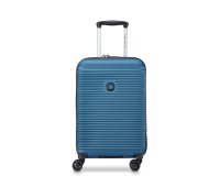 Delsey Freestyle - Valise extensible 55 cm bleu