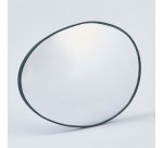 Miroir de sortie ovale Ø 56cm