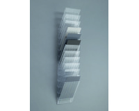 Trieur mural 12 cases FLEXIBOXX Durable A4 portait incolore