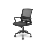 
Silla Ergo535 negra basculante respaldo malla negro asiento tela negro ruedas nailon
