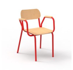 Fauteuil professeur Fabiano avec accoudoires - Taille T6