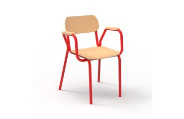 Fauteuil professeur Fabiano avec accoudoires - Taille T6