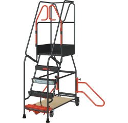 Escabeau à immobilisation automatique 5 marches 150 kg