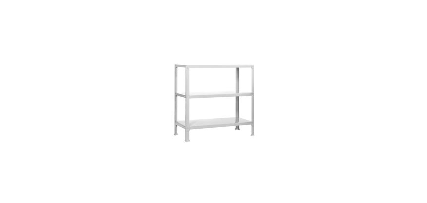 Estantería File Click Plus 3/360 blanco Simón Rack An 100 x Alt 90 x Fon 36 cm