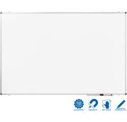 Tableau blanc laqué PREMIUM 100x150cm - Legamaster