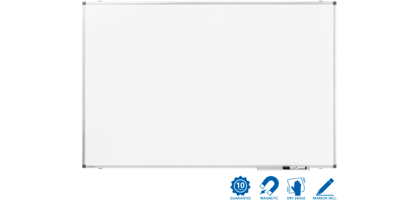 Tableau blanc laqué PREMIUM 100x150cm - Legamaster