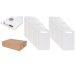 Pack 24 Tabletas Escolares BI-OFFICE PRO Blanca Dual A4 | Aprendizaje Activo para Primaria y Secundaria 
